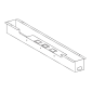Single sided Horizontal Cable Manager 10
